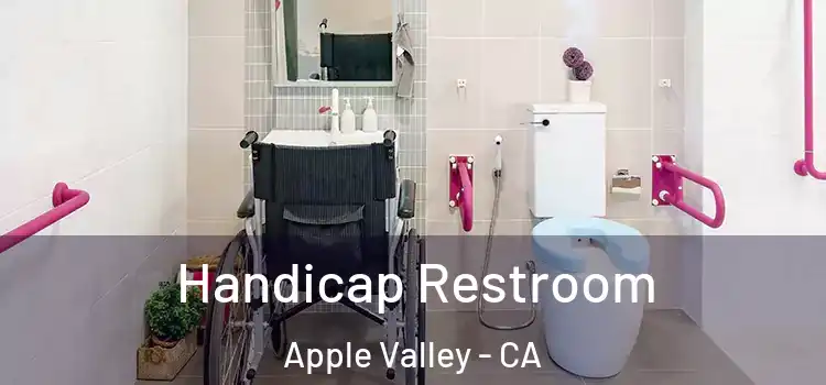 Handicap Restroom Apple Valley - CA