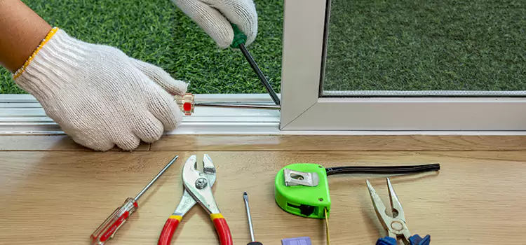 Sliding Door Track Replacement in Apple Valley, CA