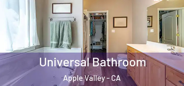 Universal Bathroom Apple Valley - CA
